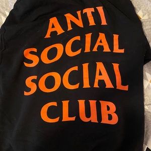 Anti social hoodie
